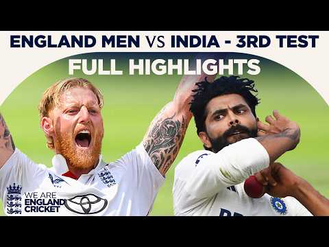 Nail-Biting Lord's Test Goes To The Wire | Extended Highlights | England v India 3rd Test