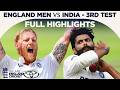 Nail Biting Lord S Test Goes To The Wire Extended Highlights England V India 3rd Test