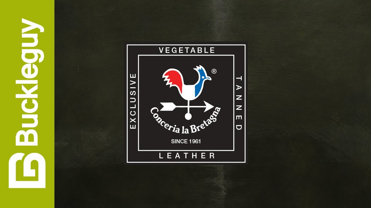 Conceria La Bretagna, Gaucho Oil | Dark Green | Veg Tan Leather Demo