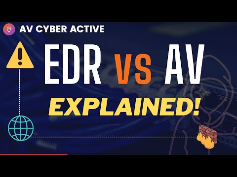 EDR vs AV | Explained by Cyber security Professional