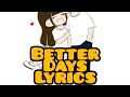 Better Days Lyrics | Zayn | yaMMdas yaMMdas Better Days Lyrics | Zayn | yaMMdas yaMMdas