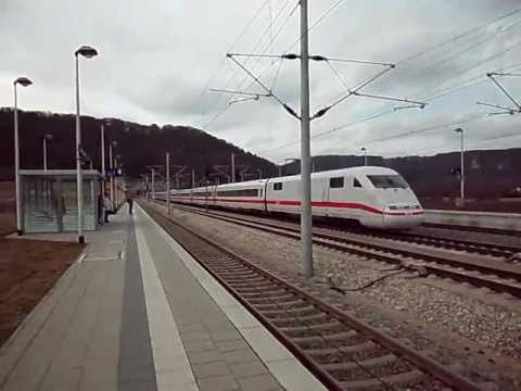 ICE 1 in Kinding Richtung Nürnberg