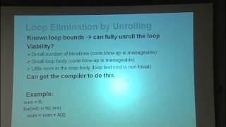 Lec 3 | MIT 6.172 Performance Engineering of Software Systems, Fall 2010