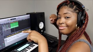 WATCH ME MAKE AN R&B/ POP SONG IN LOGIC! | Beat, Vocals, Melody and Lyrics! 🔥