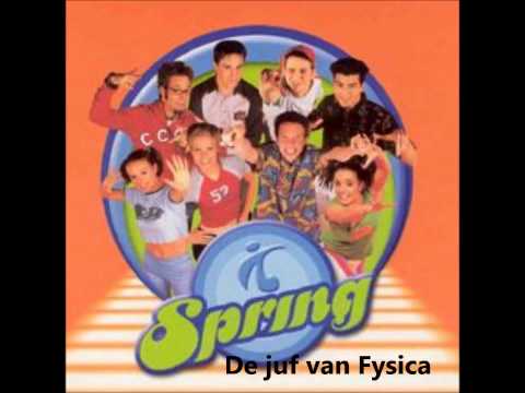 Spring - De juf van Fysica - Songtekst in beschrijving