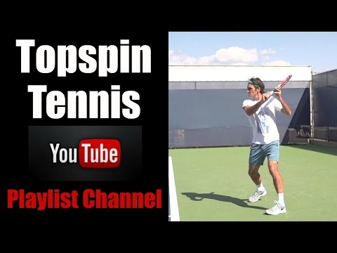 Roger Federer Slice Backhand Super Slow Motion 240