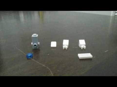 How to make a lego transformer with 9 pieces