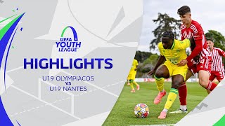 HIGHLIGHTS: U19 OLYMPIACOS - U19 NANTES | 120 PHÚT TẤN CÔNG ÁP ĐẢO, VÉ CHUNG KẾT LỊCH SỬ