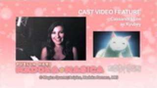 Madoka Magica English Cast Video: Kyubey