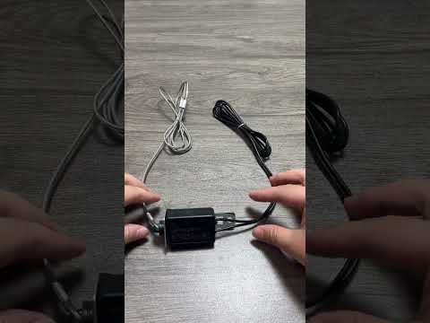 7 Way Trailer Cord Kit with Junction Box 12V Breakaway Switch and Plug Holder #rvlife