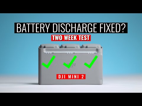 DJI Mini 2 | Battery Discharge Issue Fixed? (Two Week Test)