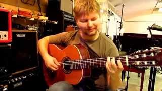 Video thumbnail for Classical guitar Cuenca mod. 10 vals-buleria by JohnSky. Mi salsa. Моя сальса.