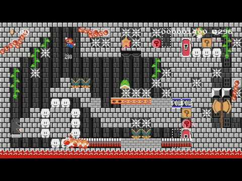 A Quick Puzzle by Zappa86 - SUPER MARIO MAKER - NO COMMENTARY 1bh