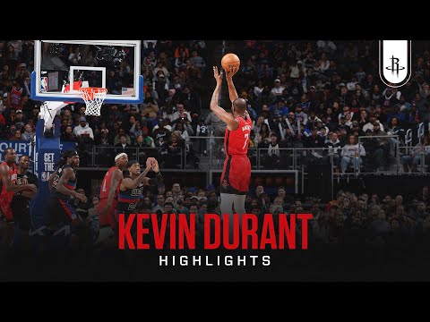 Kevin Durant (32 points) Highlights vs. Detroit Pistons