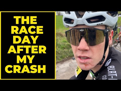 WHAT MY CYCLOCROSS RACE DAY LOOKS LIKE THE DAY AFTER I CRASHED 🔥  #15 - BANNEUX EDITION
