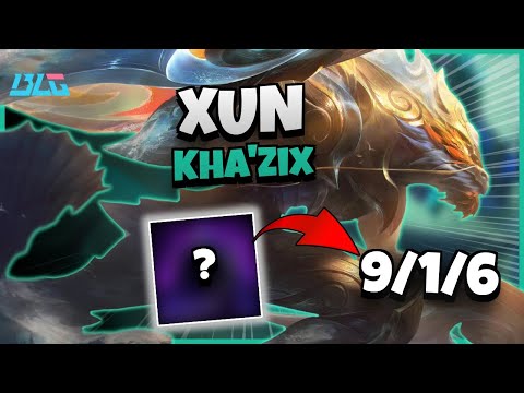 BLG XUN Kha'Zix vs FiddleSticks | 14.18