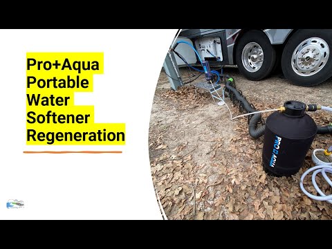 Pro+Aqua Portable Water Softener Regeneration