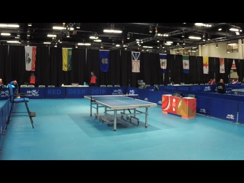 2019 CWG - Table Tennis - Women's & Men's Team Stage 2 (Round 1) - Table 1