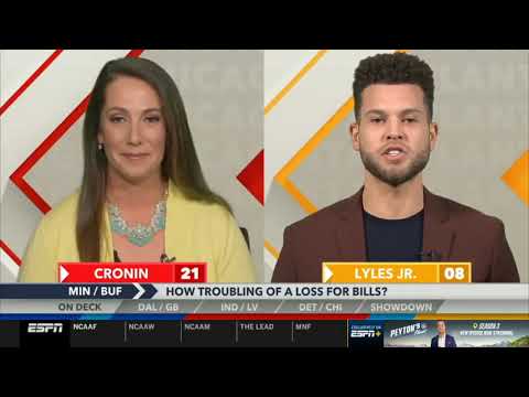 Around The Horn   NFL Week 10 Crediting Kirk Cousins's Vikings OR blame Josh Allen's Bills