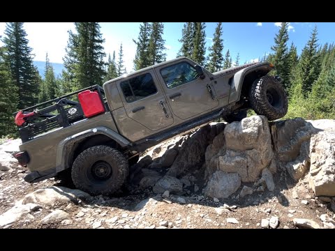 Gladiator vs. Wranglers on Extreme Holy Cross Trail!