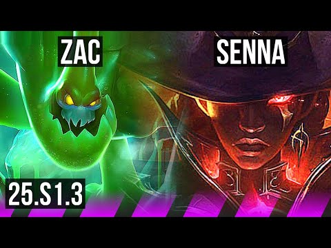 ZAC & Kalista vs SENNA & Miss Fortune (SUP) | 3/1/8 | KR Grandmaster | 25.S1.3