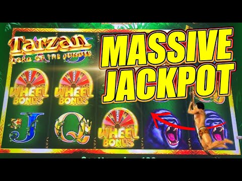 MASSIVE TARZAN JACKPOT! 🐵 Insane Slot Bonus Unleashed in Jungle!