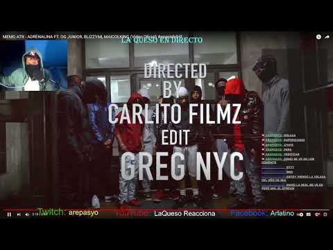 MEMO ATR - ADRENALINA FT. OG JUNIOR, BLIZZY68, MAICOLKING (Video Oficial) #spanishdrill