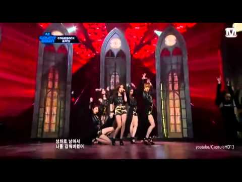 120412   4minute   Volume up Comeback stage   M Countdown