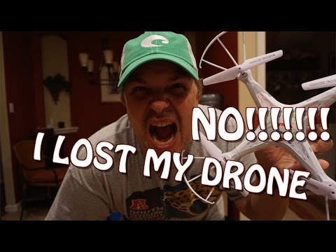 I LOST MY DRONE!!!!!