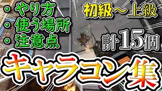 【解説】これを見れば誰でも出来る！！計15個のキャラコンのやり方・使い方・注意点【APEX】