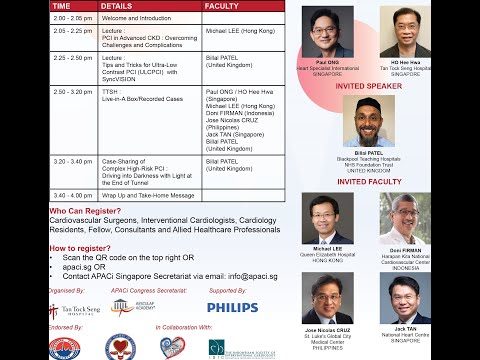 PCI in Advanced CKD - When Less Contrast is more