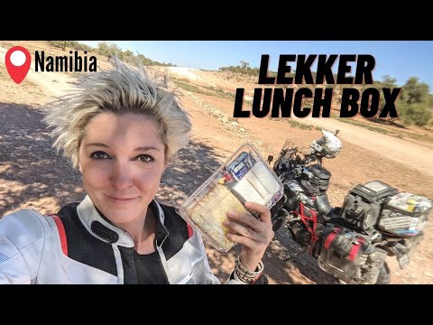 Namibia Riding Adventure & Flippin' Lekker Lunch Box!. - EP. 122