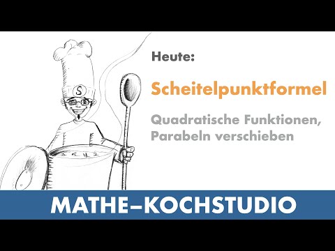 Scheitelpunktformel und Parabel verschieben