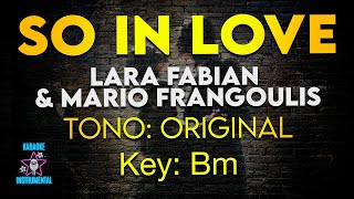 Download lagu So in Love Lara Fabian Mario Frangoulis Karaoke In... mp3