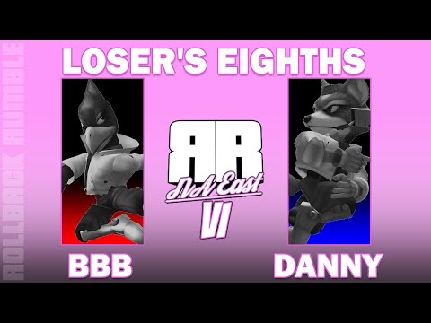 BBB (Falco) vs DannyPhantom (Fox) | Loser's Eighths | Rollback Rumble: NA East VI