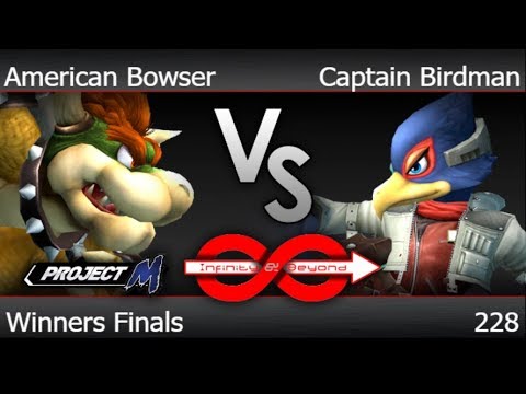 IaB! 228 - American Bowser (Bowser) vs Captain Birdman (Falco) Winners Finals - PM