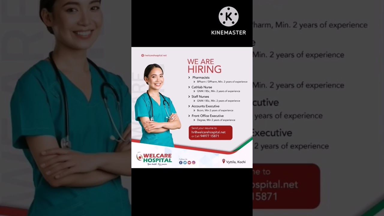 Hospital job in kerala