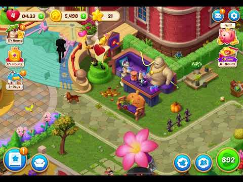 MatchingtonMansion 891 level Gameplay Story