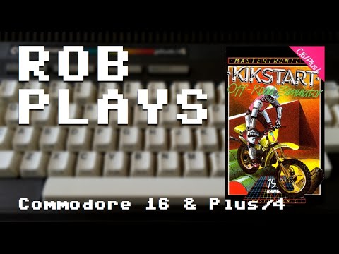 "Kikstart" on C16 (and C64) (50fps Real Hardware) - Rob Plays 3.12
