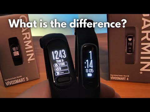 Garmin Vivosmart 5 vs Garmin Vivosmart 4 | Fitness Tech Review