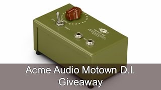 Acme Audio NAMM Interview & Motown D.I. Giveaway - Warren Huart - Produce Like A Pro.