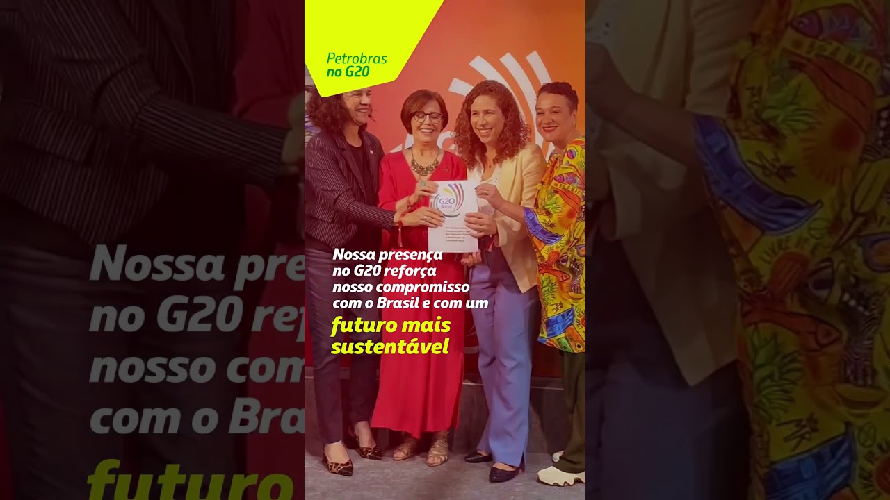 Nossa presença no G20 reforça nosso compromisso com o Brasil e com um futuro mais sustentável!
