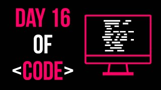 Day 16 of Code: Exceptions PT. 1!