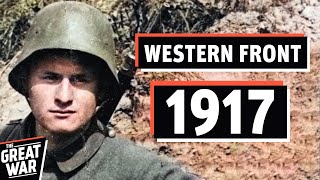 Why The Allies Couldn't Overcome German Trenches in Spring 1917 (WW1 Documentary)