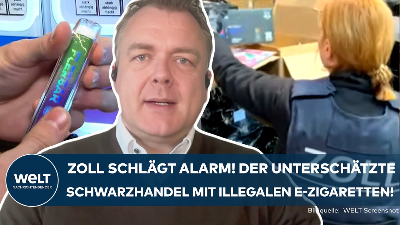 SCHWARZMARKT FÜR ILLEGALE E-ZIGARETTEN: Boomt! Über „dubiose Lieferwege“ aus China in unsere Lungen