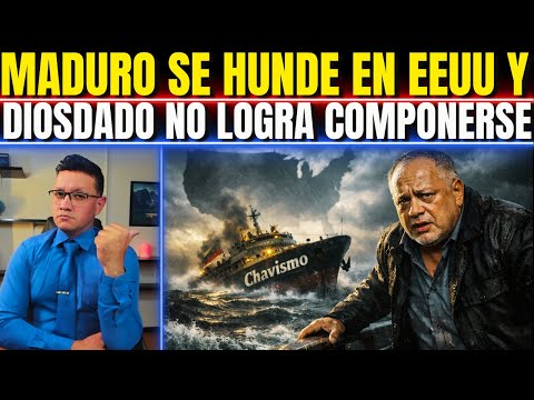 🚨DIOSDADO PERDIDO Y SIN RESPUESTAS MIENTRAS FRACASA EL “RESCATE” A MADURO.