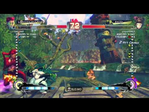 SSF4 AE: neo veil (Viper) vs jrojro5963 (Juri) - Ranked Match (720p HD)