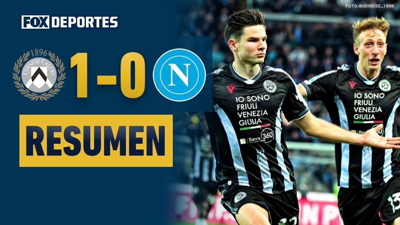 😳  UDINESE GOLPEA AL CAMPEÓN | Udinese 1-0 Napoli | Serie A 2025 | Jornada 15 | HIGHLIGHTS