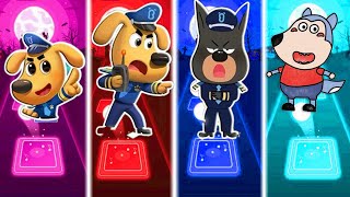 Sheriff Labrador 🆚 Sheriff Labrador Team🆚Wolfoo. Who Is Best?