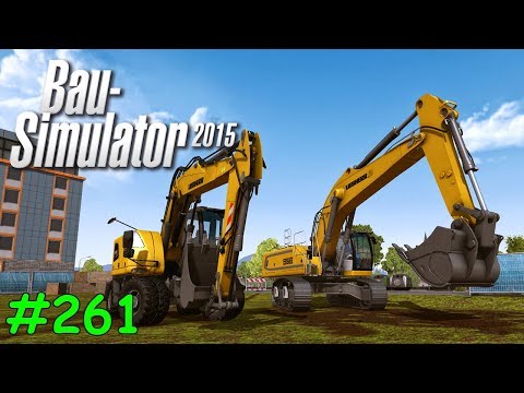 Let's Play Bau Simulator 2015 Teil 261 - NEUES DLC - NEUE BAGGER - DLC8:  LIEBHERR A 918
